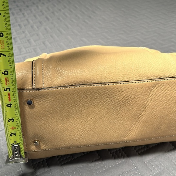 Kate Spade Claremont Drive Marcella Cashew Tan Satchel Handbag, GUC - Picture 16 of 16